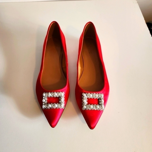 J.Crew Pointy Toe Flats - Picture 1 of 9
